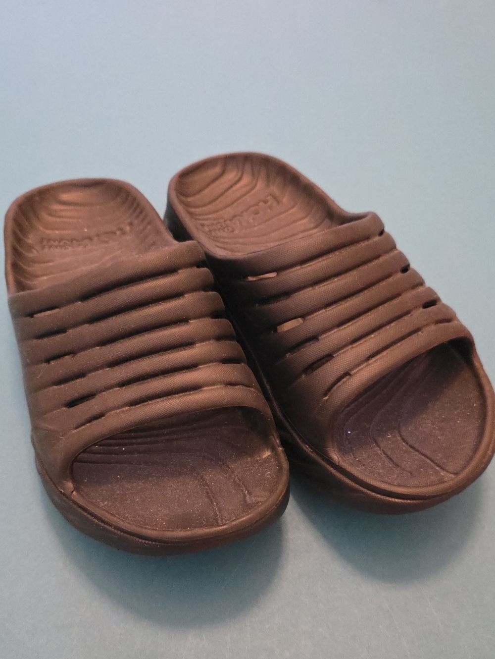 Hoka Blacks Slide Sandals - Casual Pool & Play Footwear